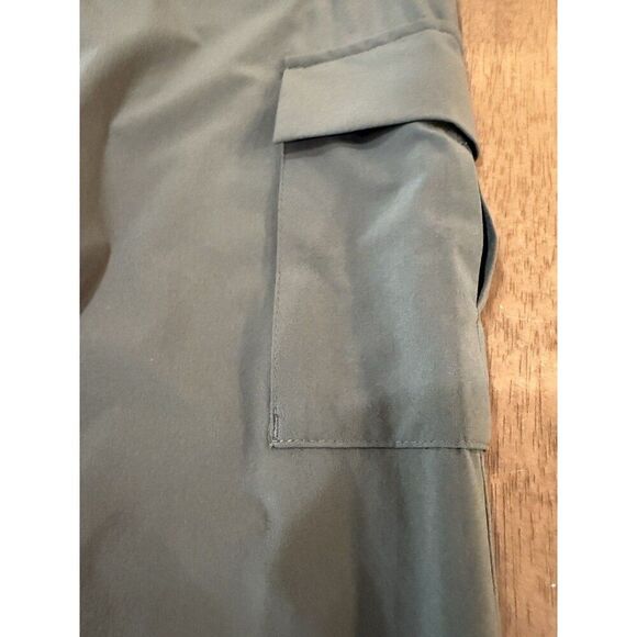 Athleta Chelsea Cargo Jogger Pants Olive Green Stretch Utility Tapered Women’s 0 - Picture 5 of 13